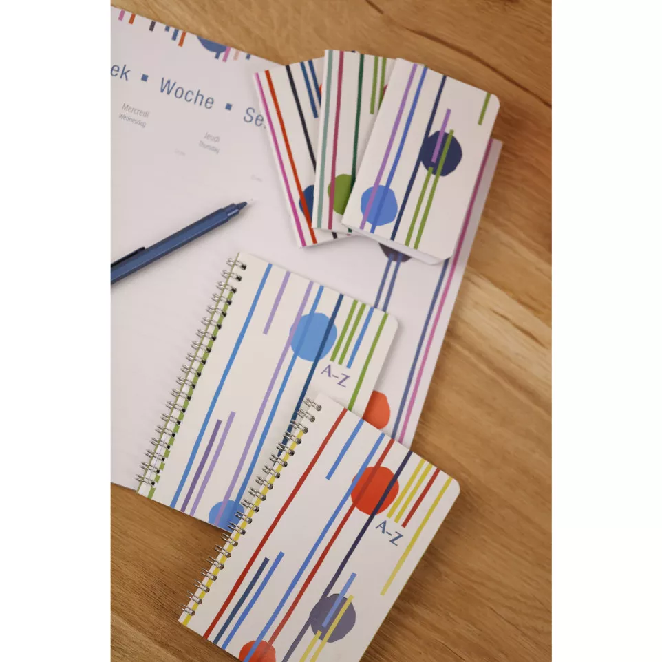 Punchy weekplanner 55bl 30x40cm-/ St.