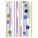 Punchy line, Cahier reliure intégrale, A4 - 21 x 29,7 cm, 100 pages, Q.5x5, ass./ Pce