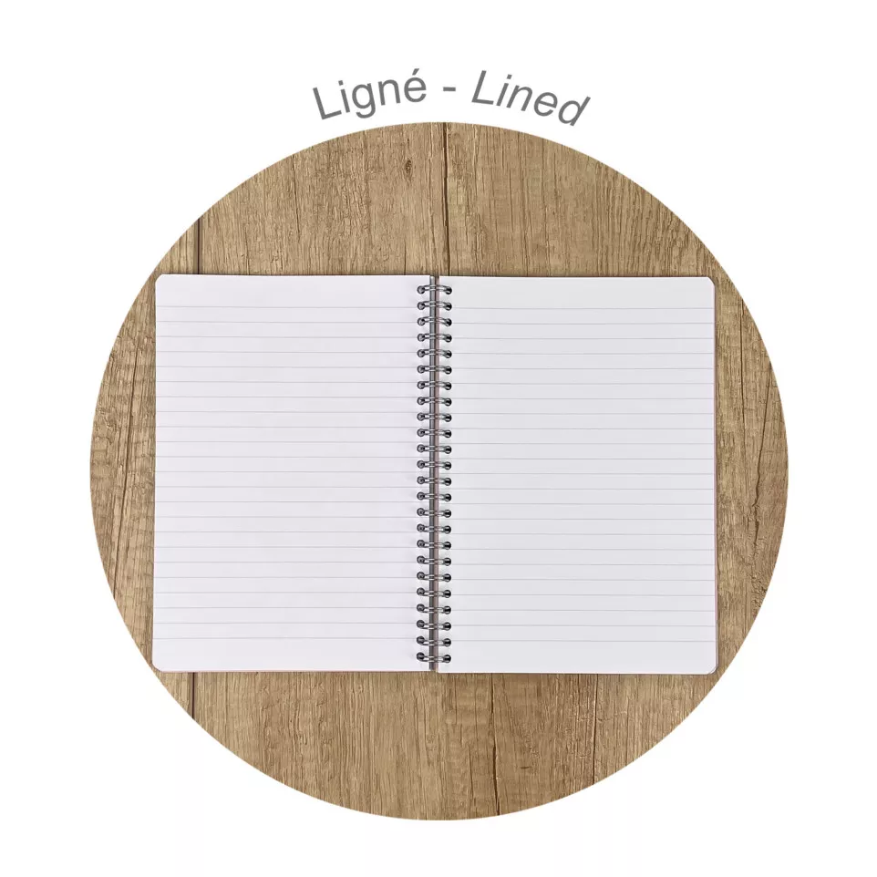 Punchy line, Carnet reliure...