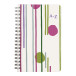 Punchy line, Carnet répertoire reliure intégrale 11 x 17 cm 100 pages, ass./ Pce
