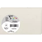 NATURA 100% RECYCLÉ, Paquet de 25 cartes simples Pollen 82x128mm 210g/m2/ Pce