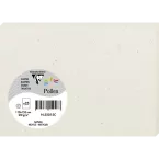 NATURA 100% RECYCLÉ, Paquet de 25 cartes simples Pollen 110x155mm 210g/m2/ Pce