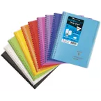 Carnet dessin/croquis Koverbook reliure intégrale enveloppante A5 100 pages papier blanc 125 g couverture polypropylène transpar