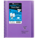 Carnet dessin/croquis Koverbook reliure intégrale enveloppante A5 100 pages papier blanc 125 g couverture polypropylène transpar