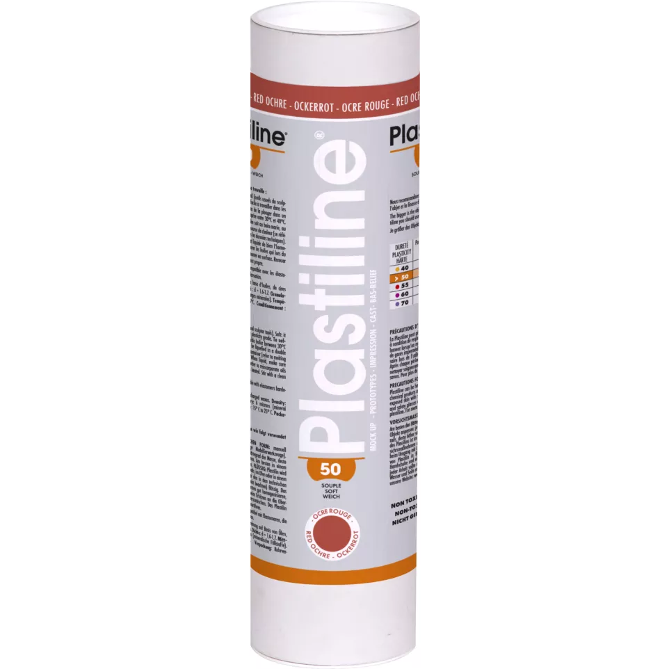 Plastiline 1kg hardh. 50 Okerrood-/ St.