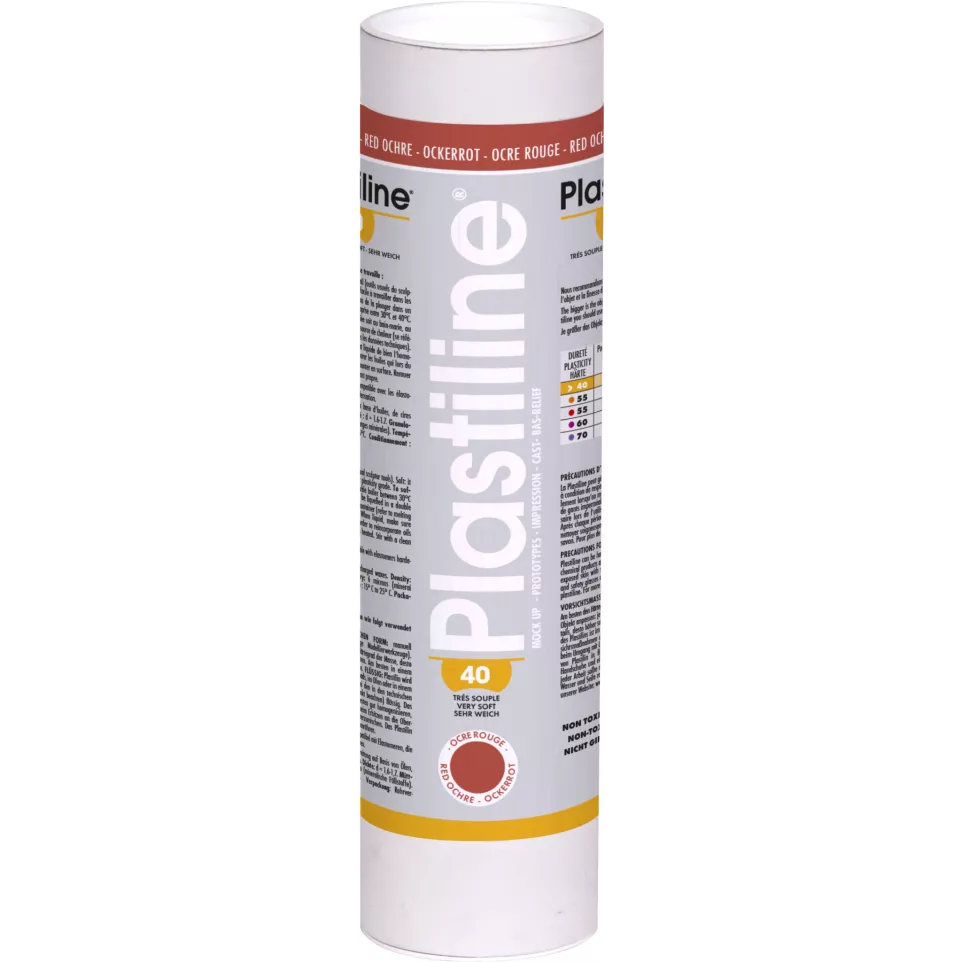Plastiline 1kg hardh. 40 Okerrood-/ St.