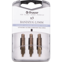 Bandzug nibs left ha-nded 2,5 mm 3 pieces/ Pc.