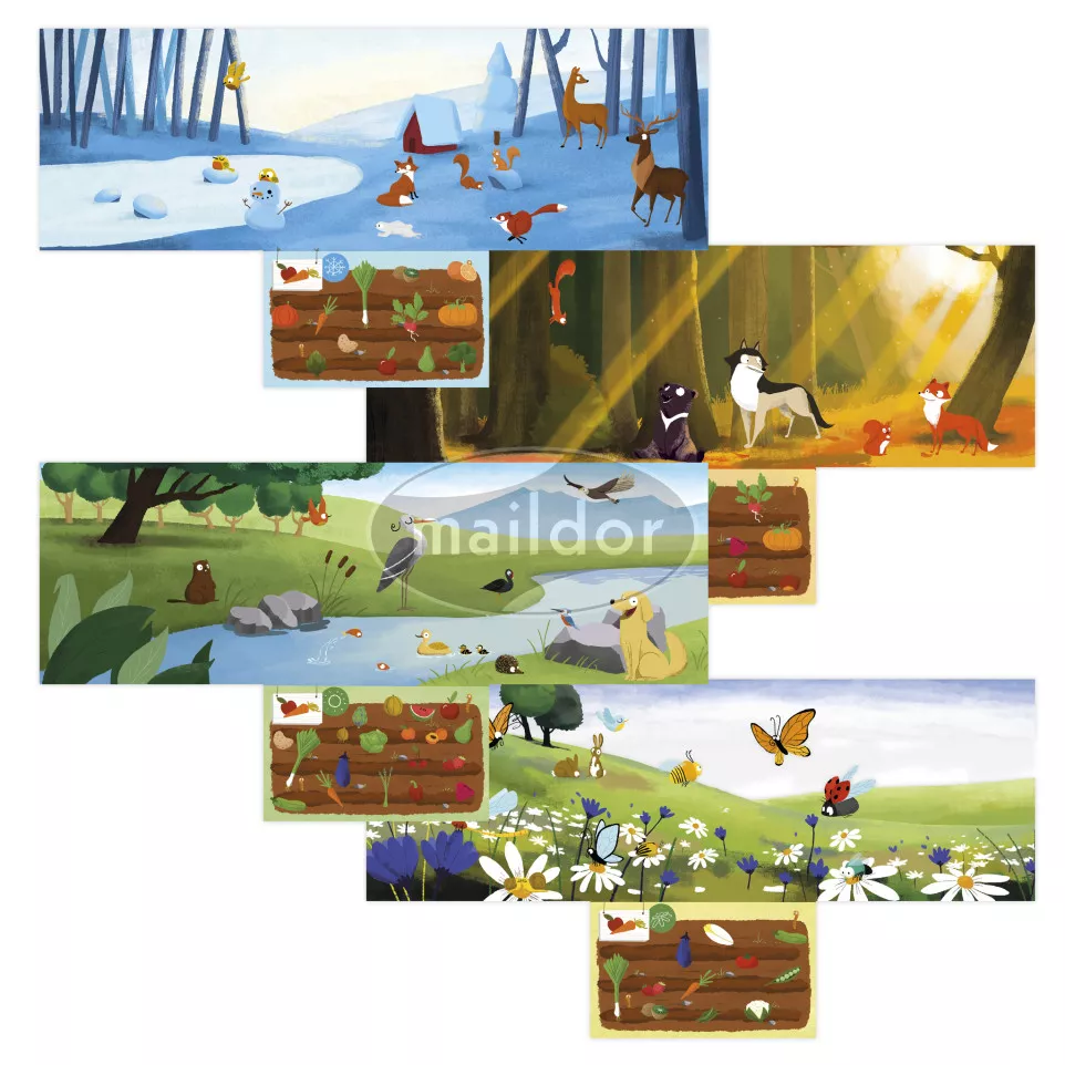Stick Story, De seizoenen-/ St.