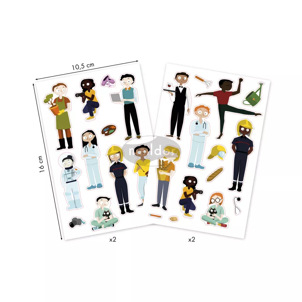 Mimi Stick', Etui 4-ve 10,5x16cm,...