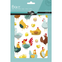 Baby, Sach 6 pl 14,8x21cm, Poules/ Pce
