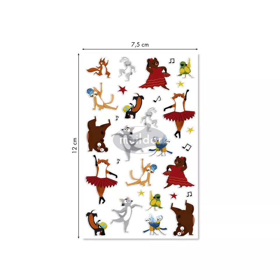 Cooky, Sach 1 pl 7,5x12cm, Danseuses/...