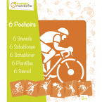 Set 6 sjablonen kind,...