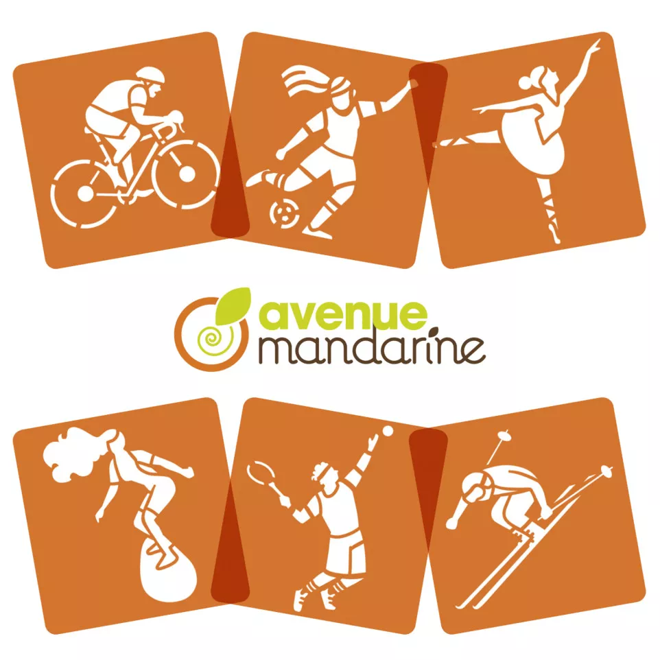 Set of 6 children's stencils, Sports/...