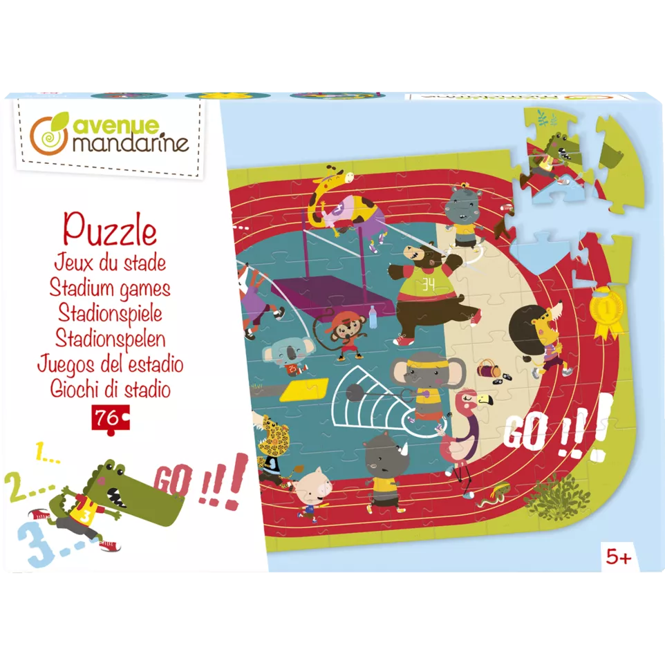 Puzzle éducatif, Jeux du stade/ Pce