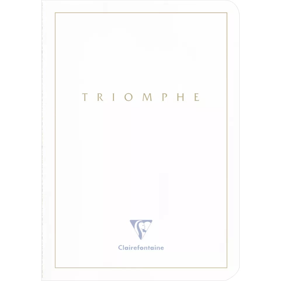 Triomphe GOLD carnet piqûre textile...