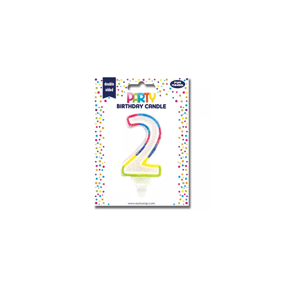Bougie chiffre, 2/ Pce