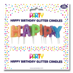 HB GLITTER CANDLES MULTI...