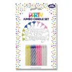 GENERIC JUMBO CANDLE SET 6S/ Pc.