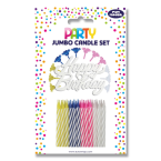 GENERIC JUMBO CANDLE SET...