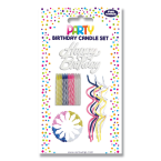 Set de 37 bougies...