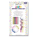 Set de 37 bougies d'anniversaire/ Pce