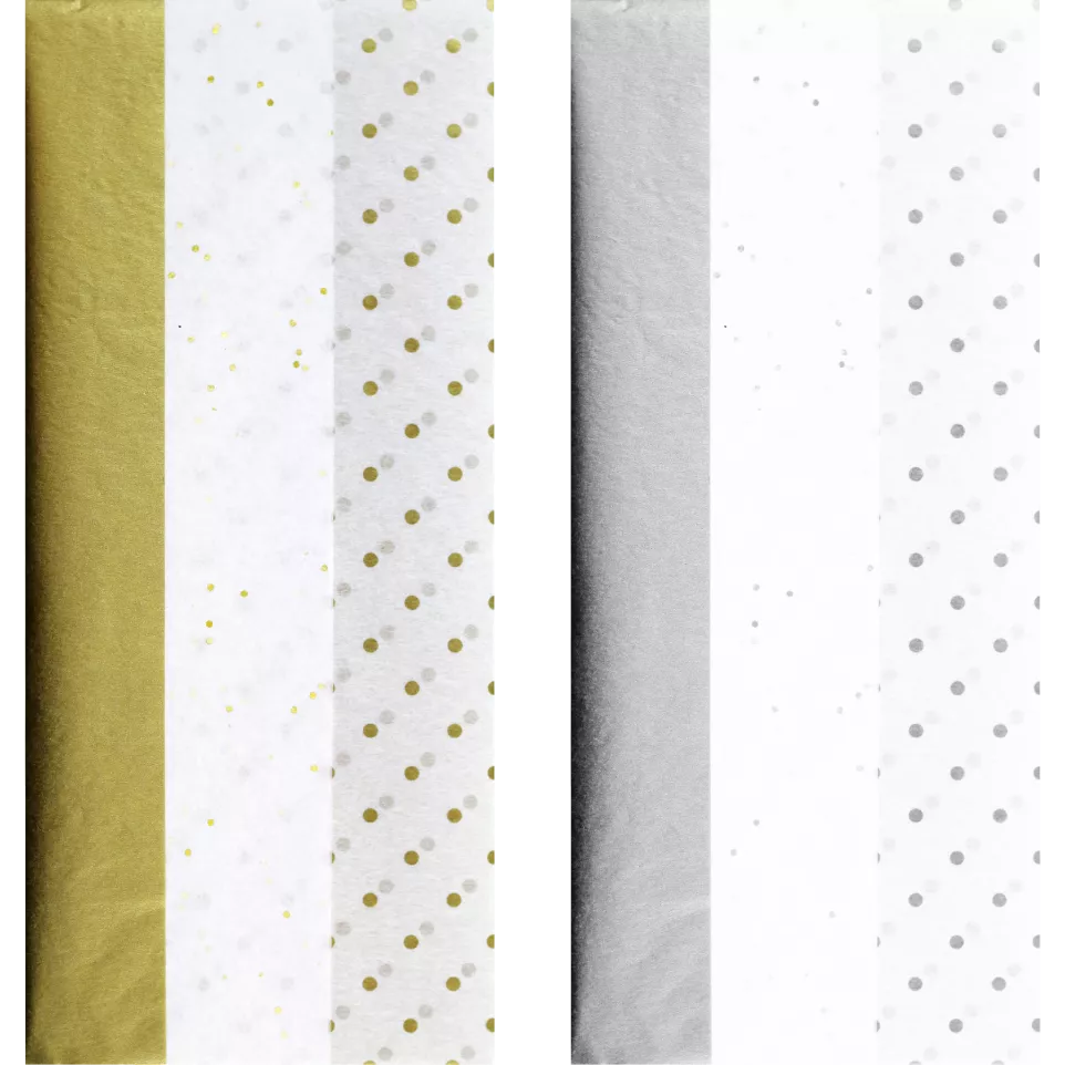 Soie, sachet 6 fles 50x70 cm fêtes...