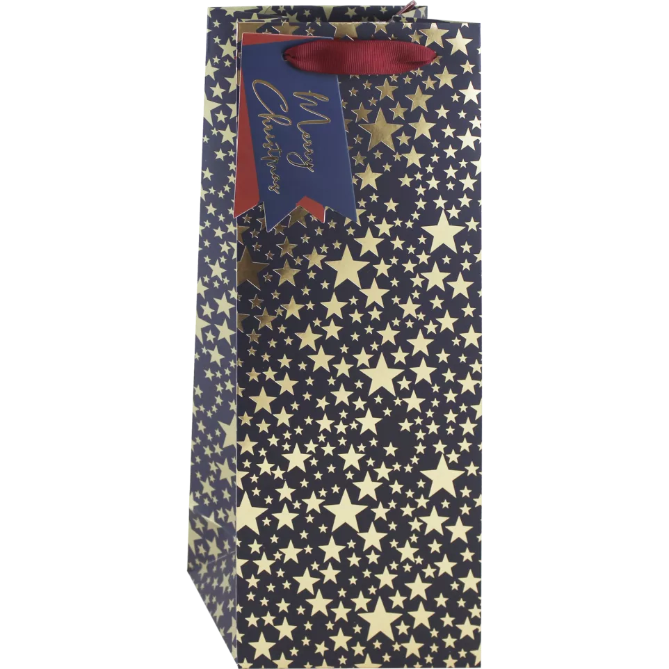 Etoiles or, sac bout-eille...