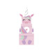Licorne, set de 3 boites carrées-/ Pc.