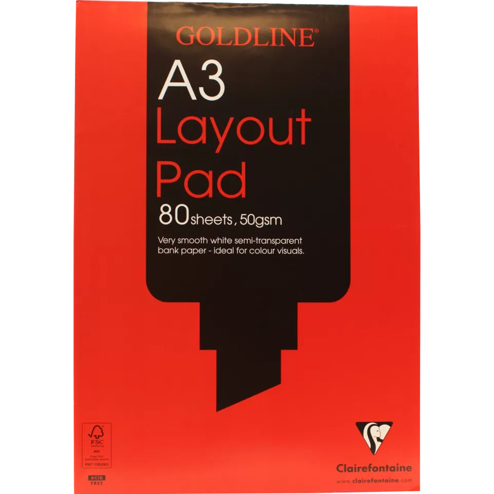 Goldline Layout 50bl 70g A3-/ St.
