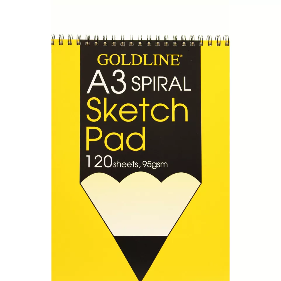 Goldline Sketch spir  120bl  95g A3-/...