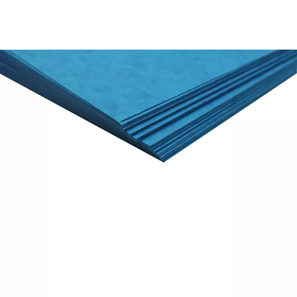 Karton Europa 50 vel A4 256g blauw-/ St.