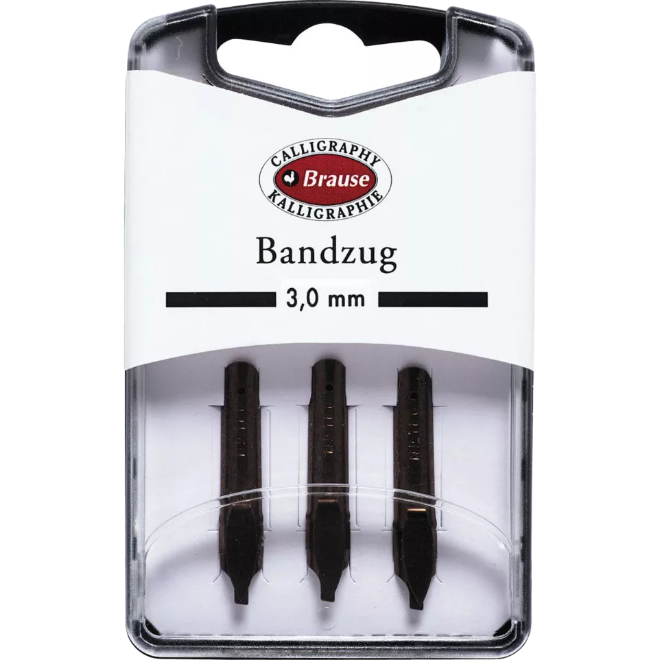 Doos 3 pennen Bandzug 3mm-/ St.