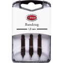BOITE 3 PLUMES BANDZUG/ Pce