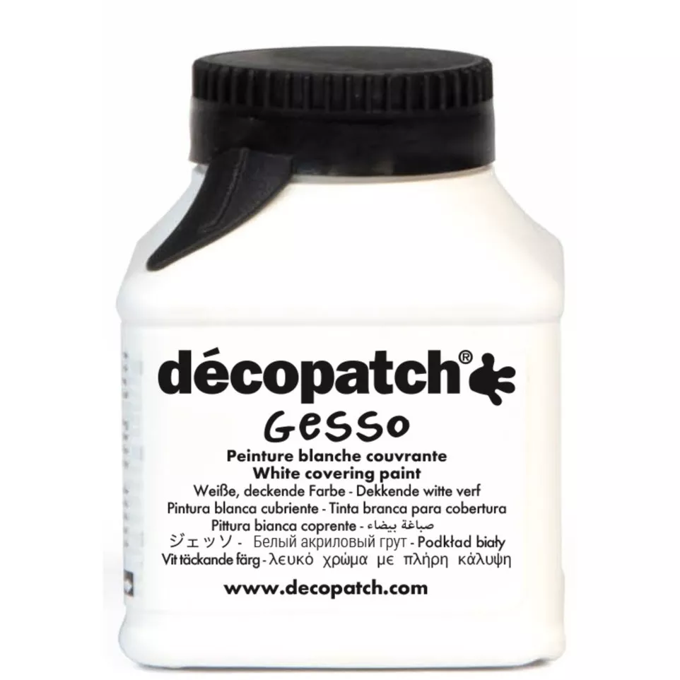 Dekkende witte verf Gesso 70ml-/ St.