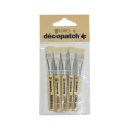 Pack of 5 Small Pure Silk Brushes/ Pc.