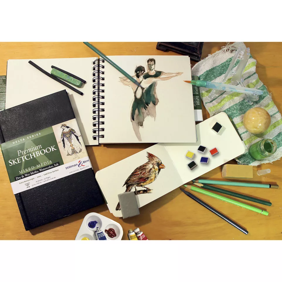 Delta Hardbound 8.25 x 11.75 (A4)-/ Pc.