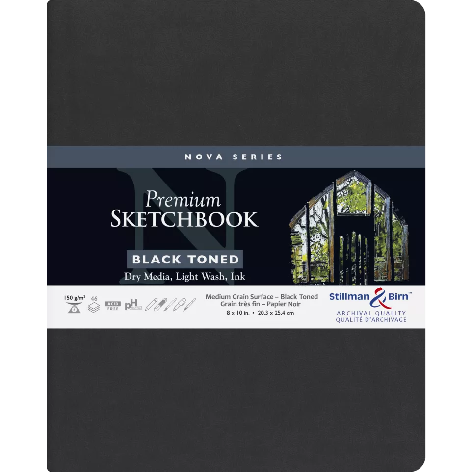 Nova-Black Softcover- 8 x 10...