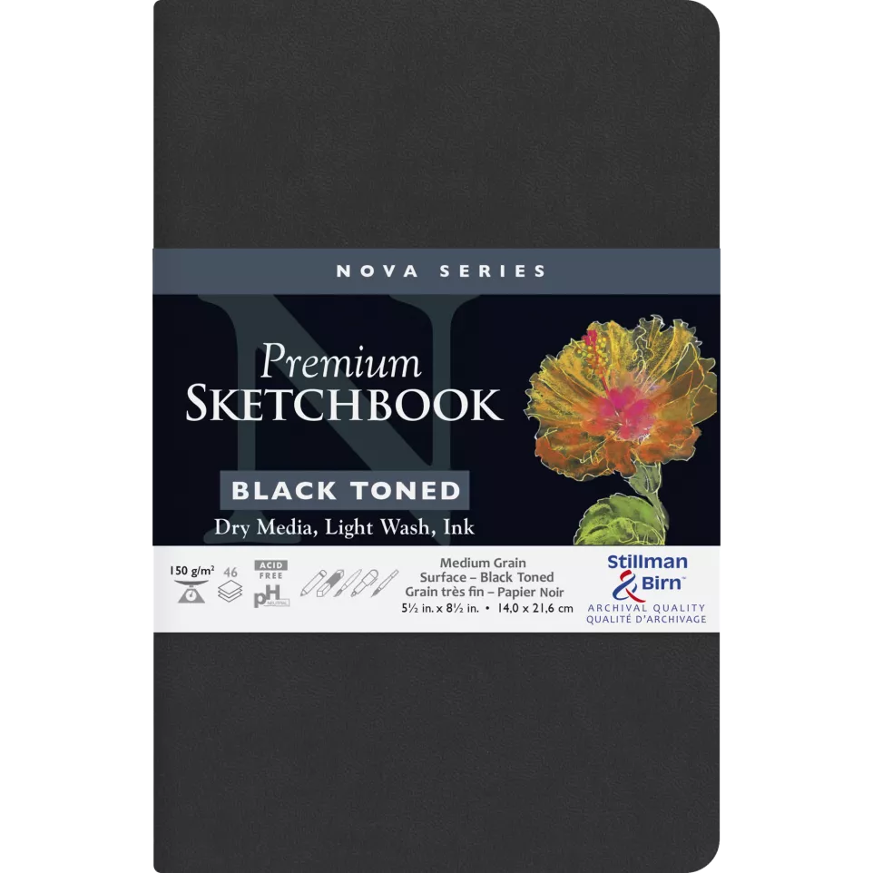 Nova-Black Softcover- 5.5 x 8.5...