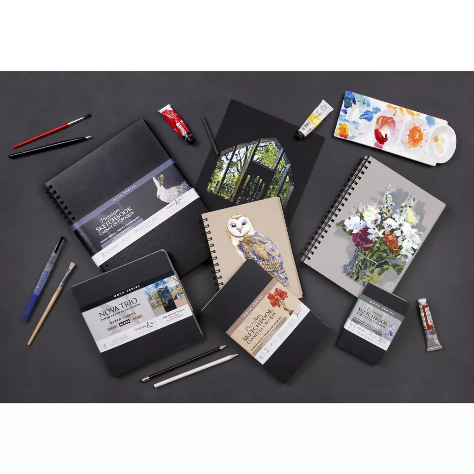 Nova-Black Softcover- 5.5 x 8.5...