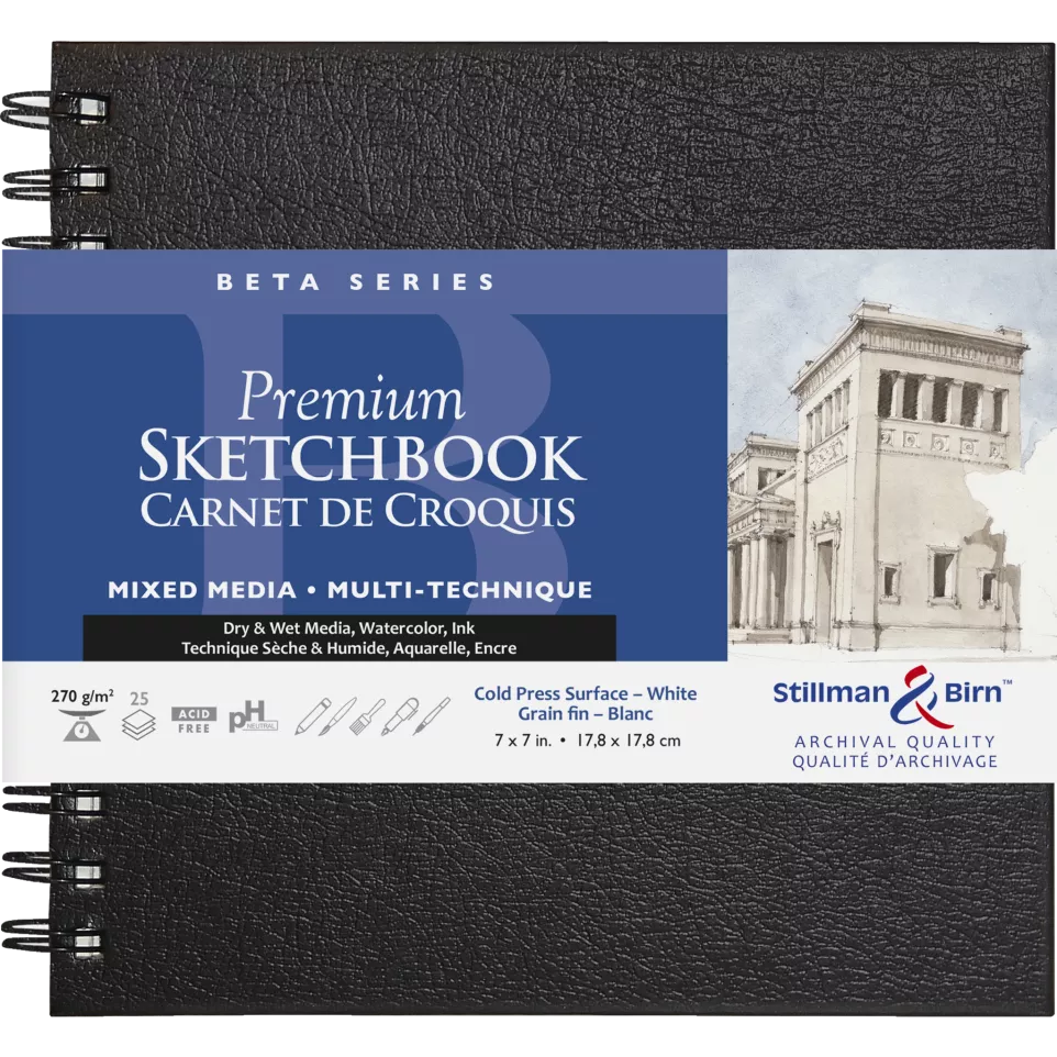 Beta Series carnet spiralé 25F...