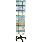 Metalen display 4 zijden 140cm-/ St.