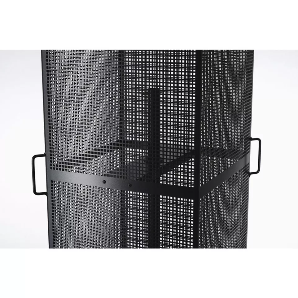 Metalen display 4 zijden 140cm-/ St.