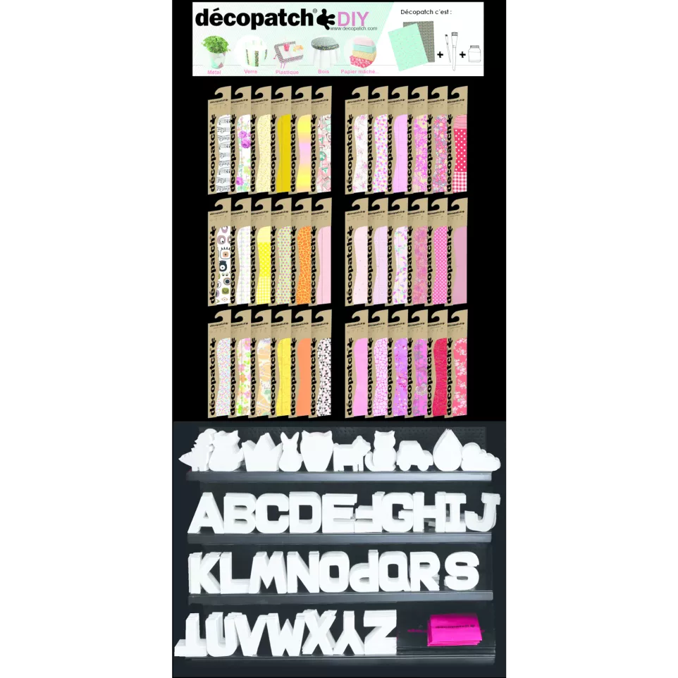 Implant. Decopatch DIY (x3) - mod 1-/...