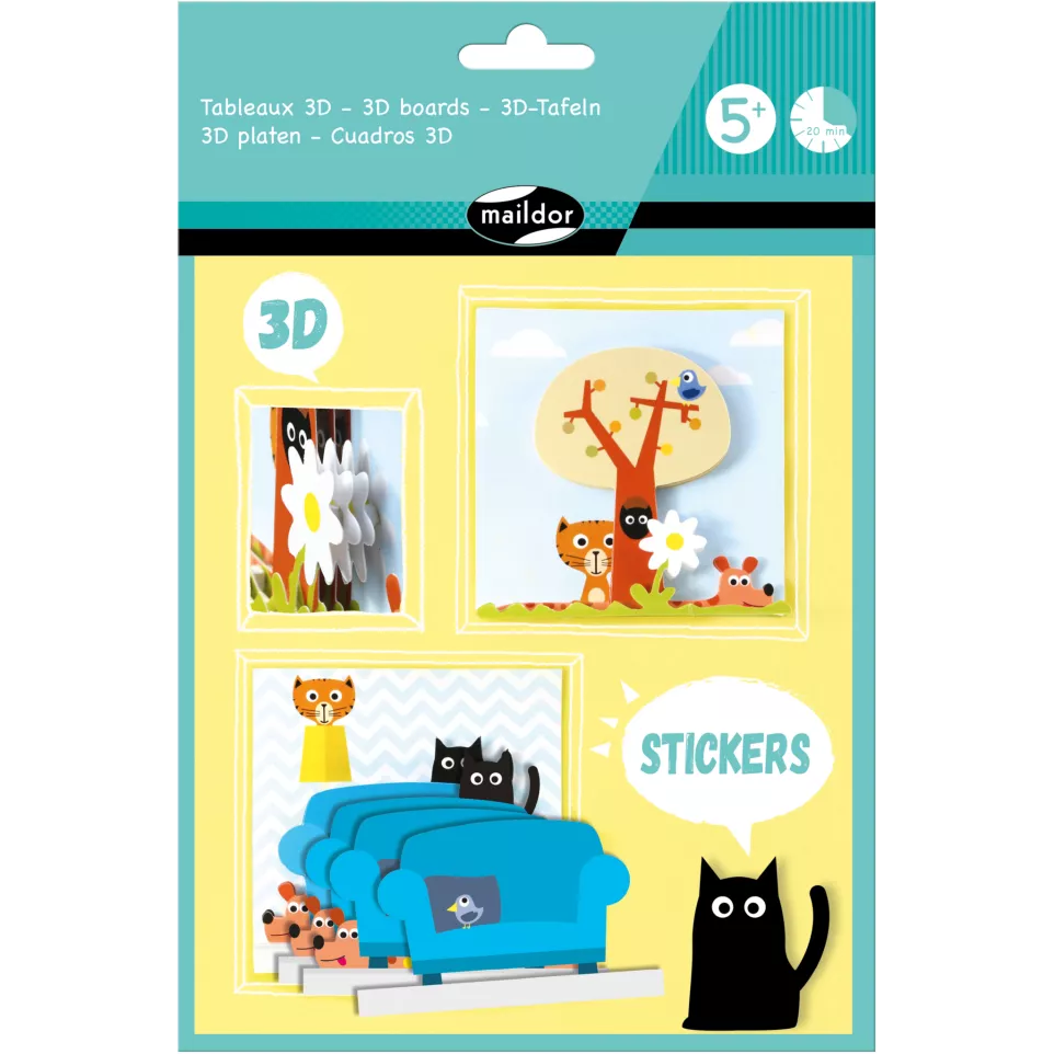 Creatieve kit, 3D Kaders-/ St.