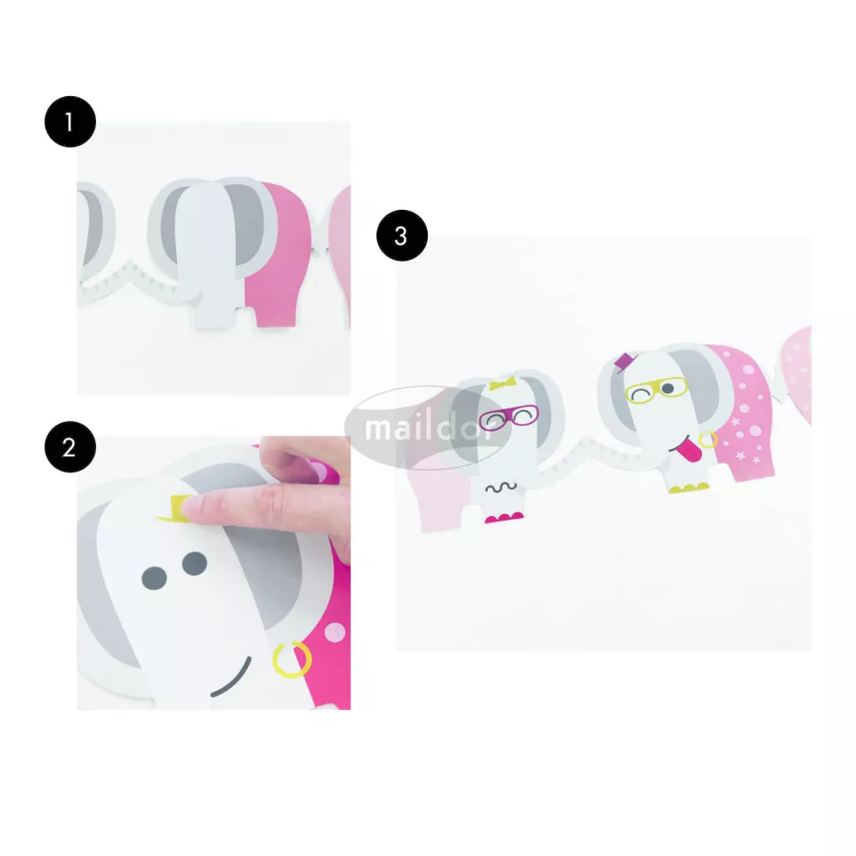 Creatieve kit, Slinger Olifanten-/ St.