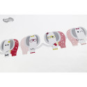 Creative pouch, Elephant garland/ Pc.