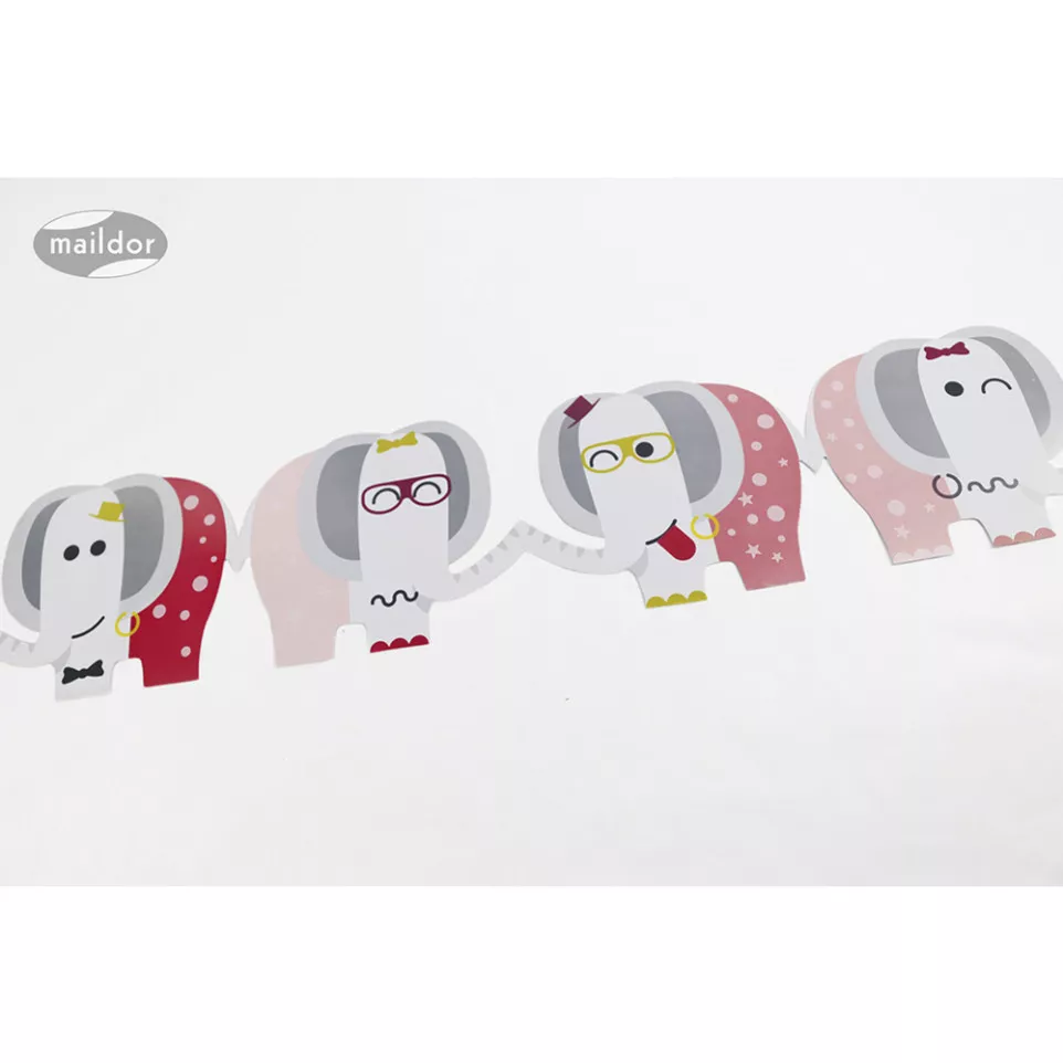 Creative pouch, Elephant garland/ Pc.