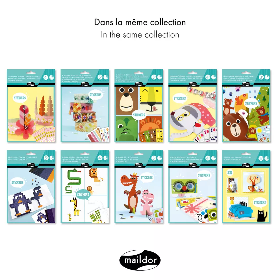 Creatieve kit, Slinger Olifanten-/ St.