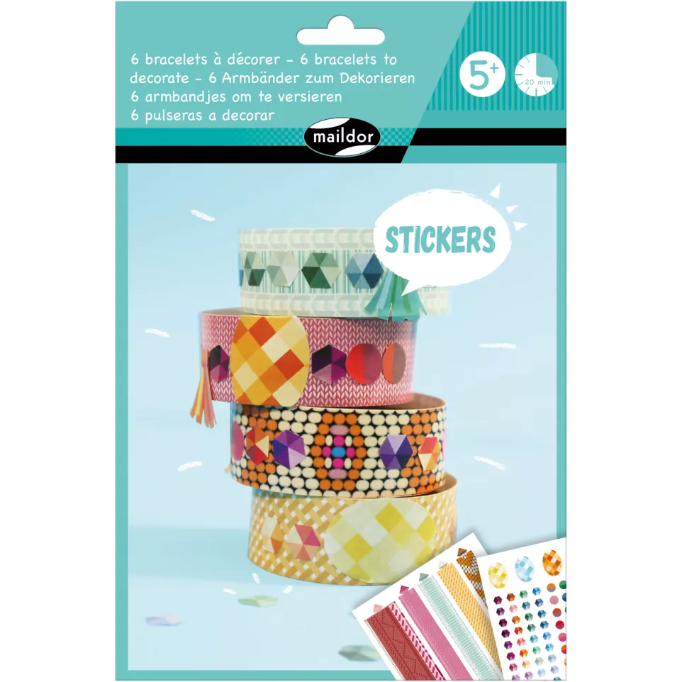 Creatieve kit, Trendy armbandjes-/ St.