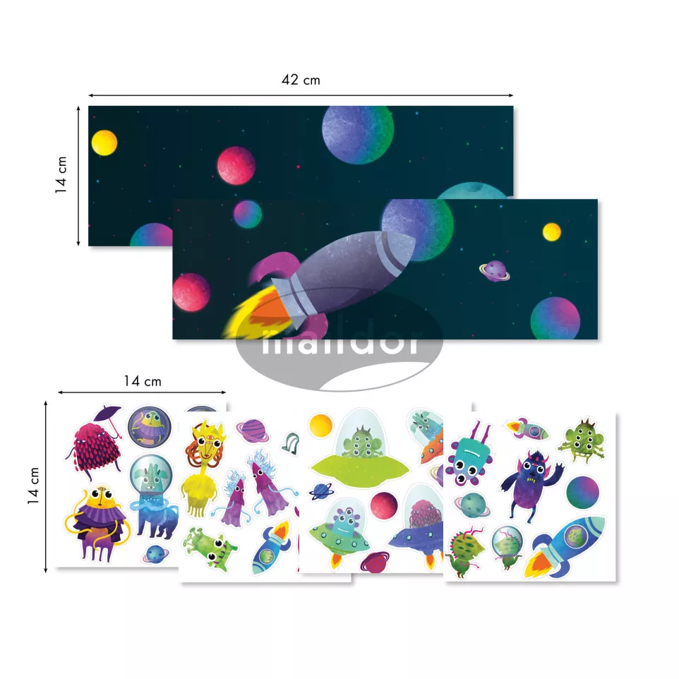 Stick Story, Space Monsters/ Pc.